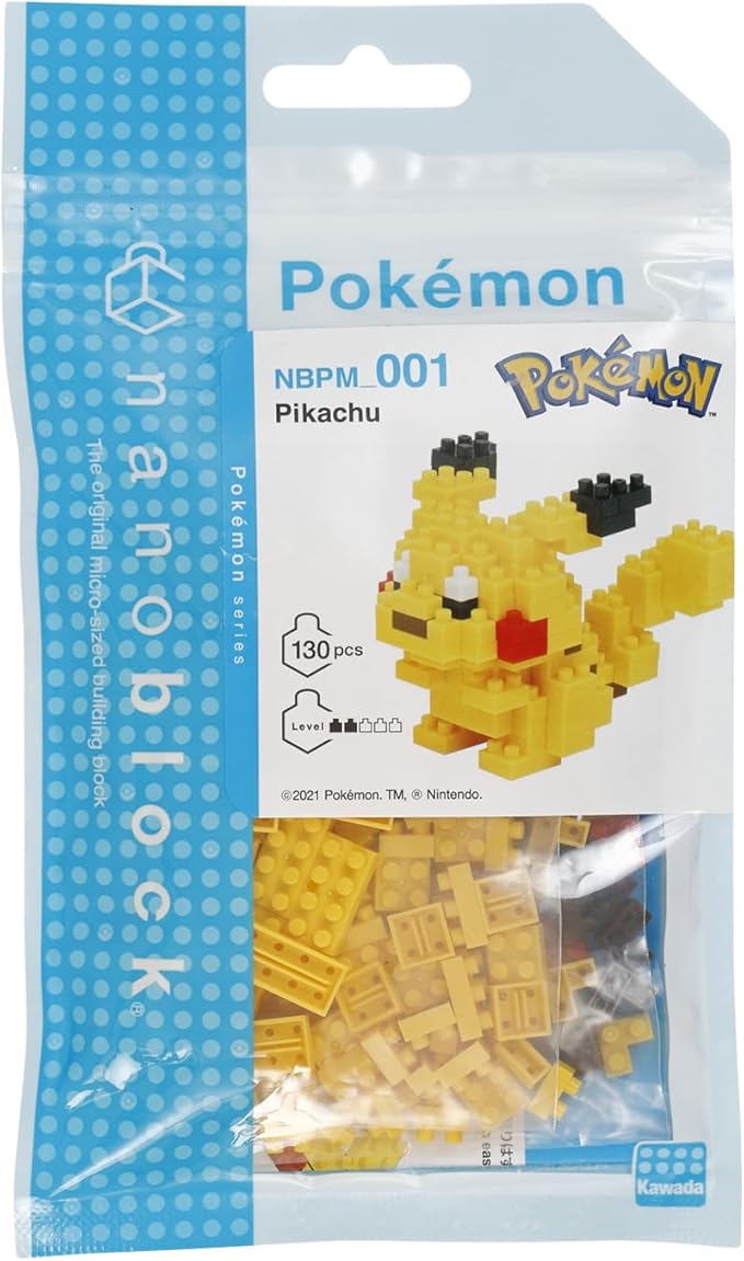 Nanoblock: Pokemon Character Pack Assortment